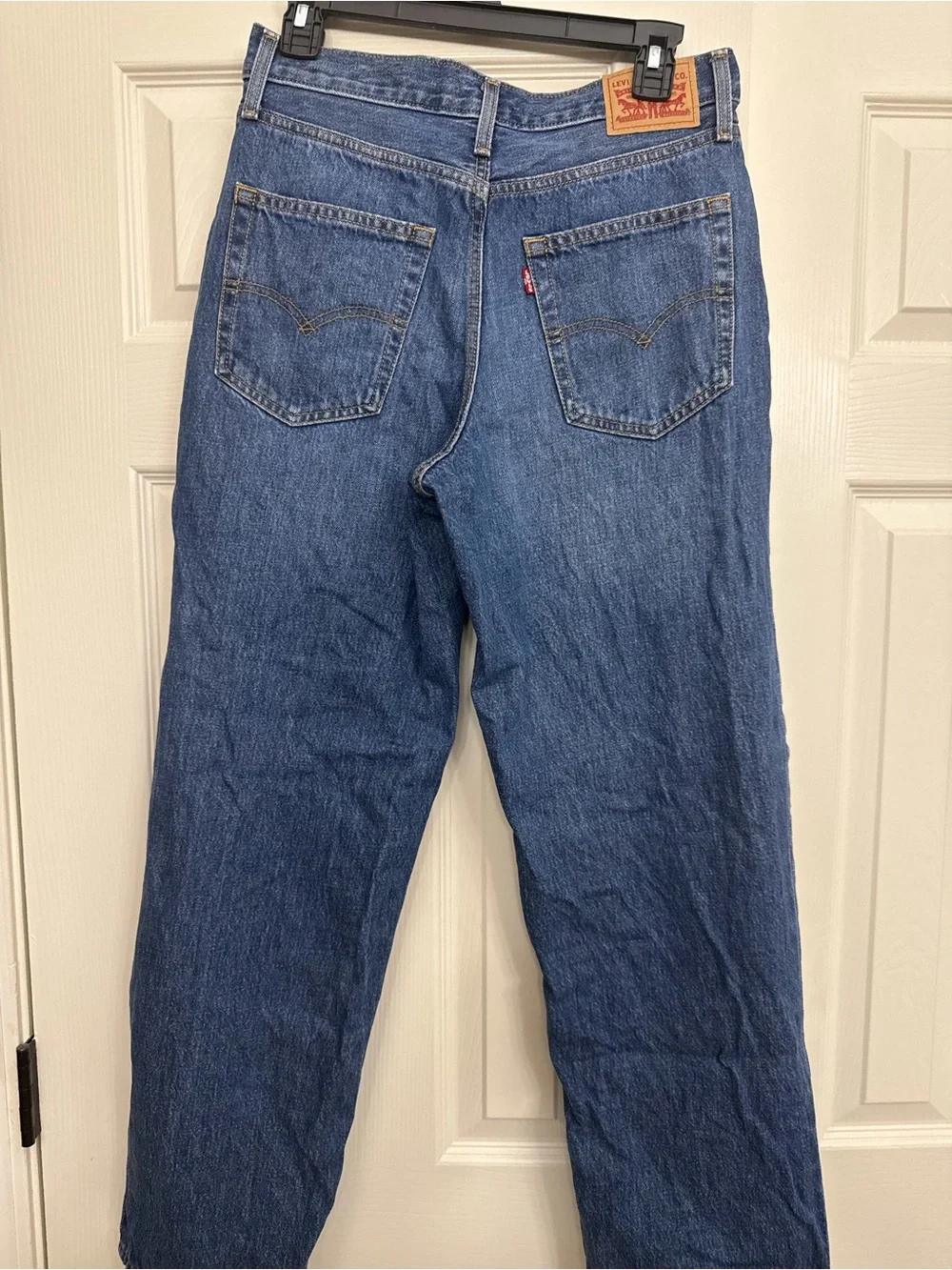Levi’s Woman’s ‘94 Baggy Blue Straight-Leg Jeans